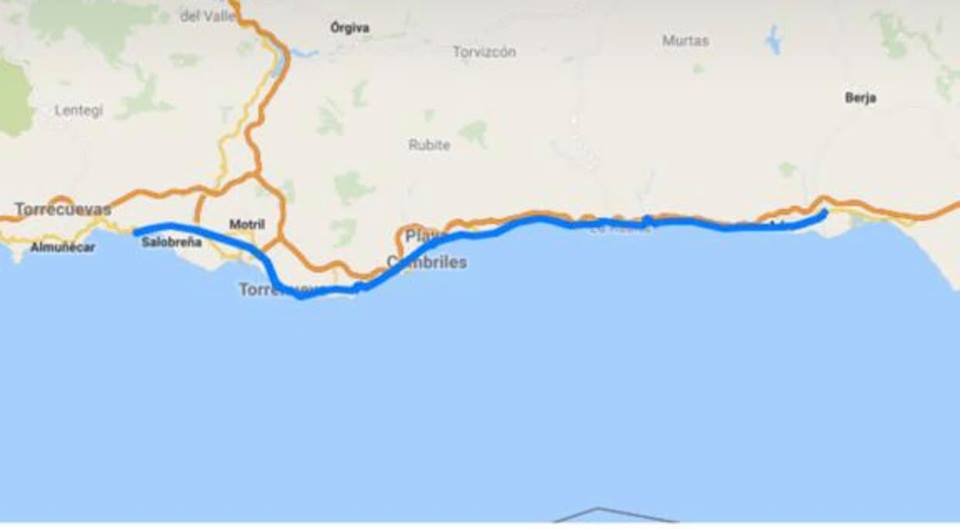 Jour 09 Espagne : De Casa à la Mecque à vélo Karim MOSTA
