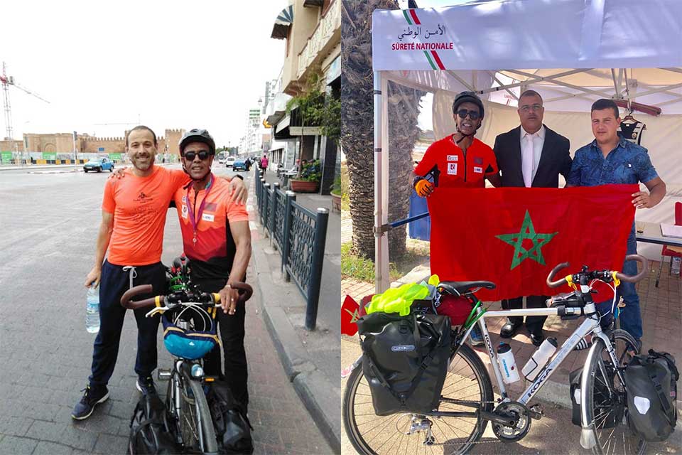 Jour 3 Maroc : De Casa à la Mecque à vélo Karim MOSTA
